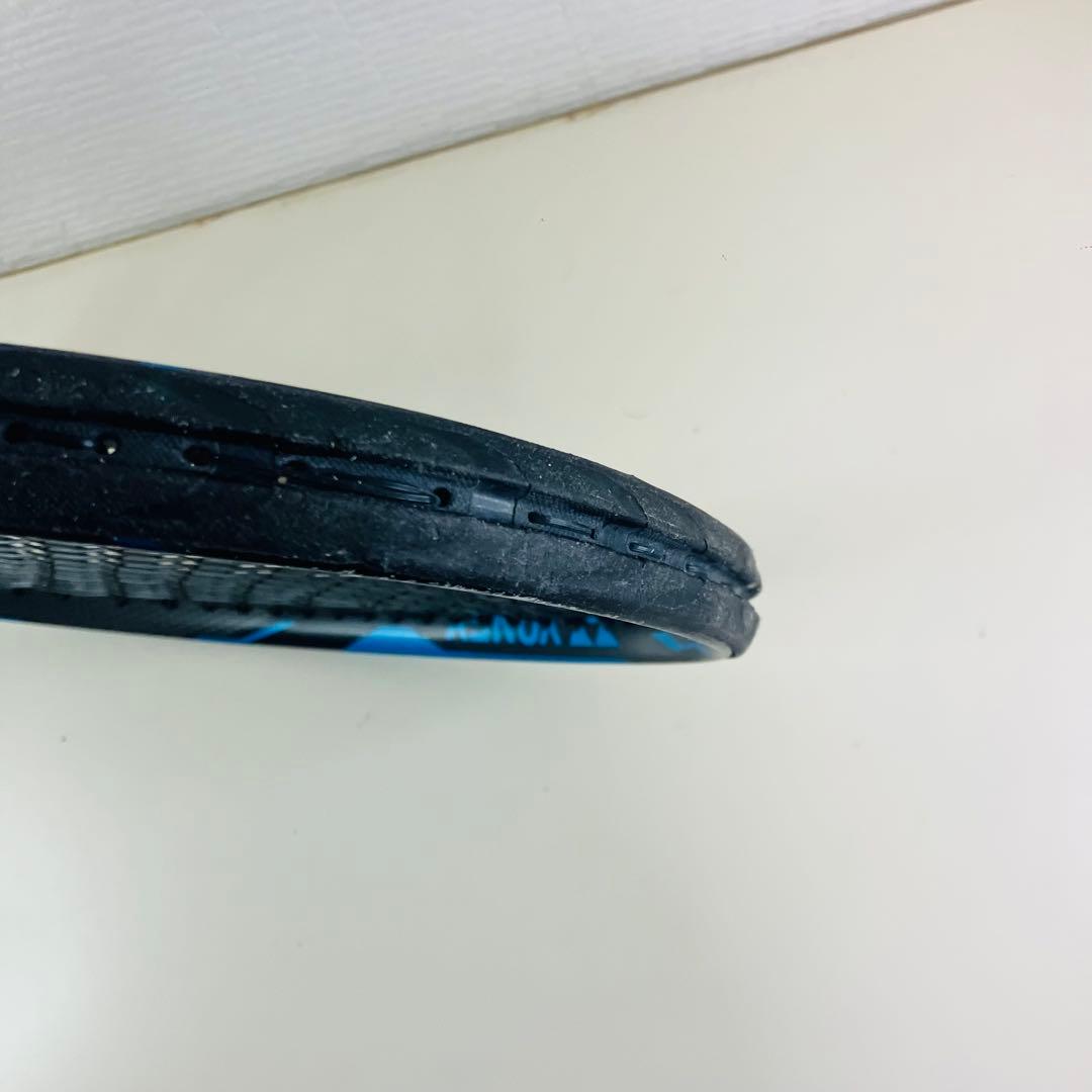 YONEX 硬式用テニスラケット 黒/青EZONEDR98