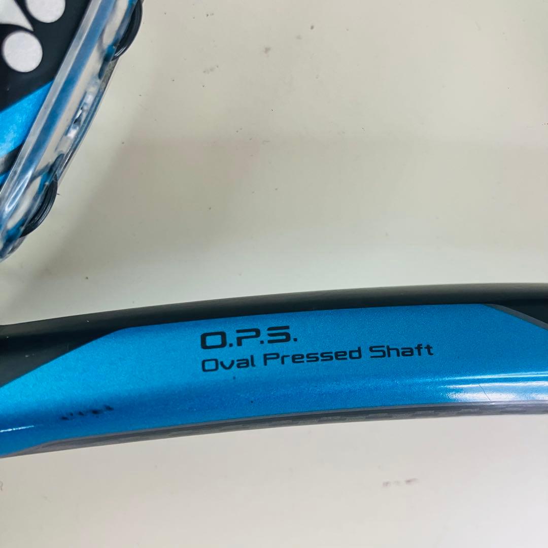 YONEX 硬式用テニスラケット 黒/青EZONEDR98