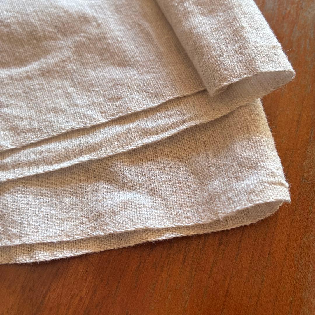 フランス　アンティーク　ヴィンテージ　ベスト　ファーマーズベスト　薄手　リネン