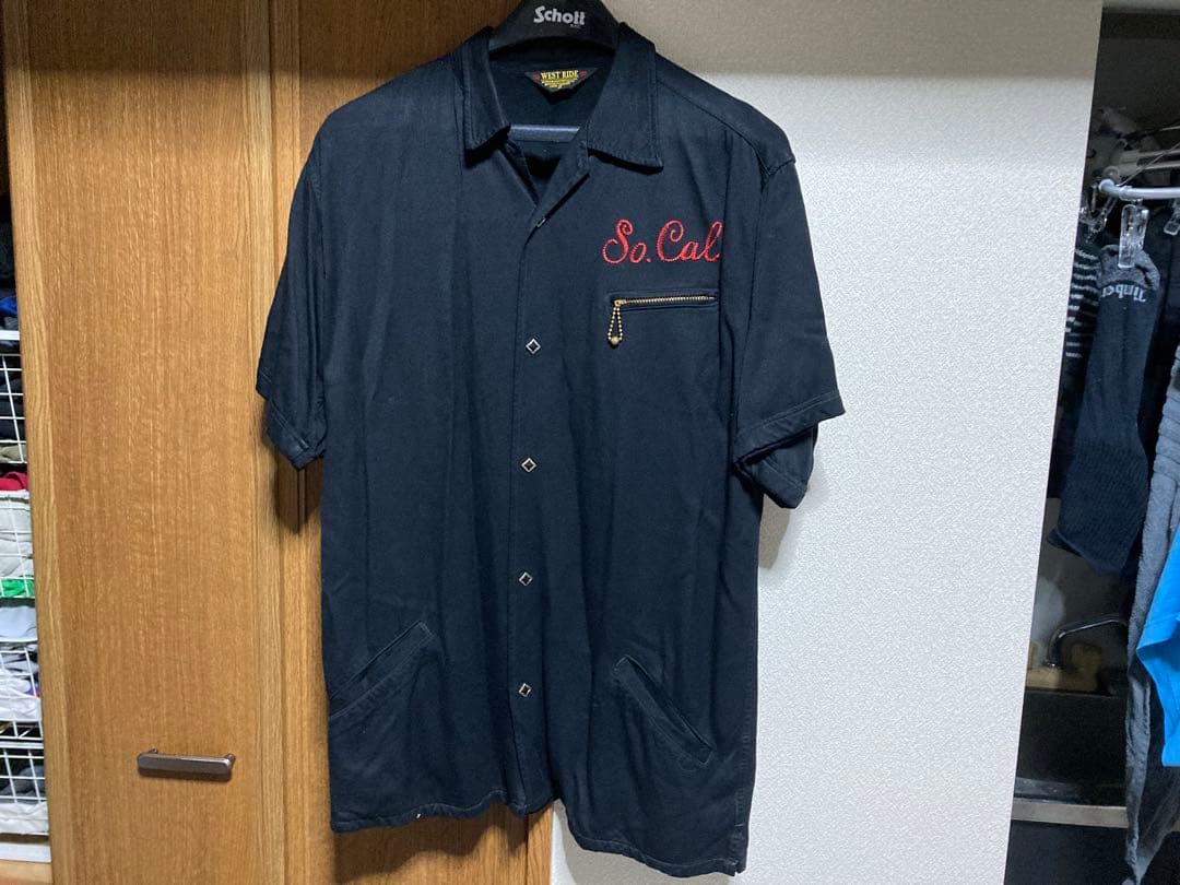 ウエストライド SINNERS MC 半袖ボーリングシャツ WESTRIDE