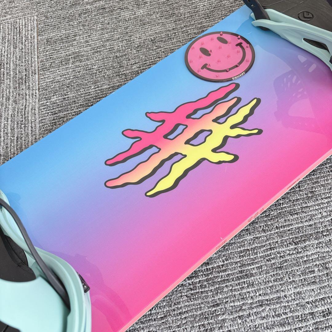 62超豪華❗️LOBSTER×FLUX スノーボードセット★154cm+ビン付