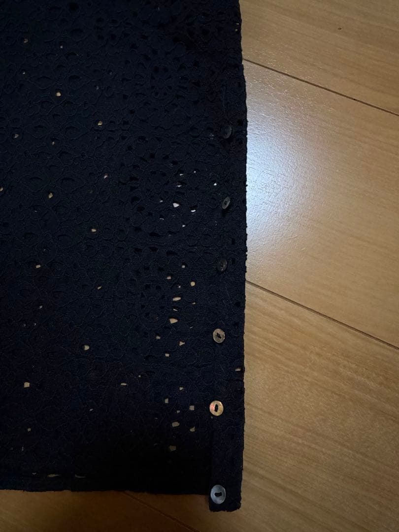 【極美品】Curensology カレンソロジー レースギャザースリーブブラウス