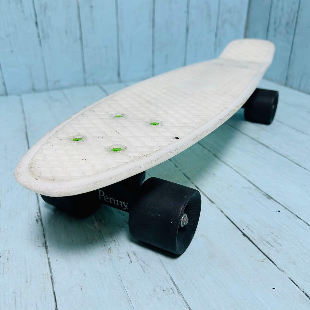 ペニー　スケートボード　Penny 22 白　ホワイト　クリア　サーフィン　蓄光