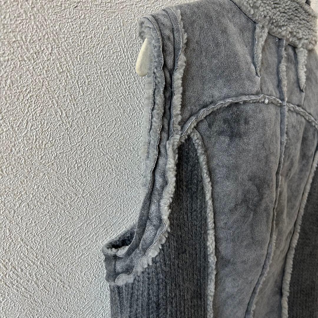 イタリア製ブランド ベストELISA CAVALETTI グレー M