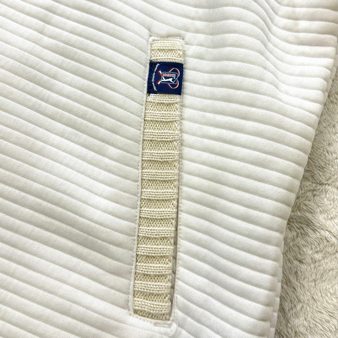 OAKLEY 切替ニット ケーブル網 ウール混 ハイネックジャケット XL