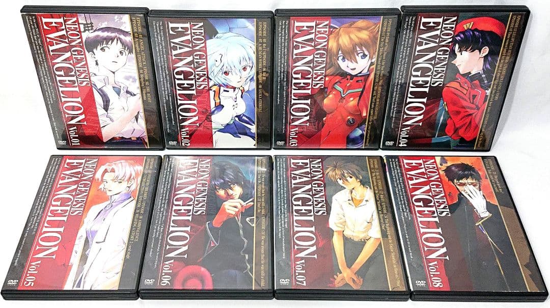 新世紀エヴァンゲリオン【DVD】 全8巻 + 劇場版6作品セット