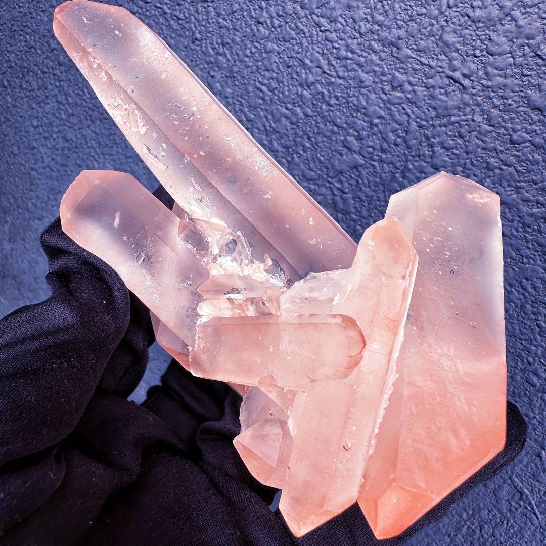 別格高級品❗️爆レア❗️両剣❗️超綺麗♡可愛い♡☆ピンクレムリアンシード原石A1348