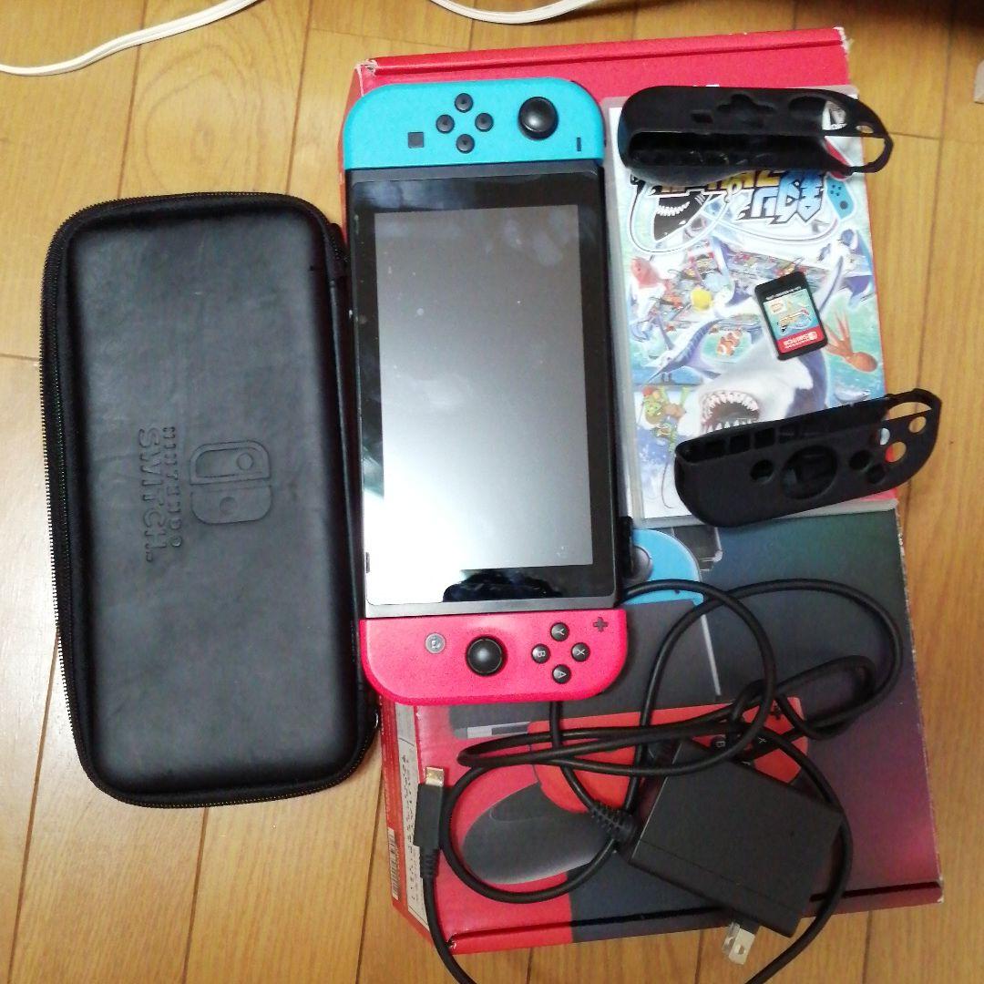 ニンテンドースイッチとソフト＆スイッチケース