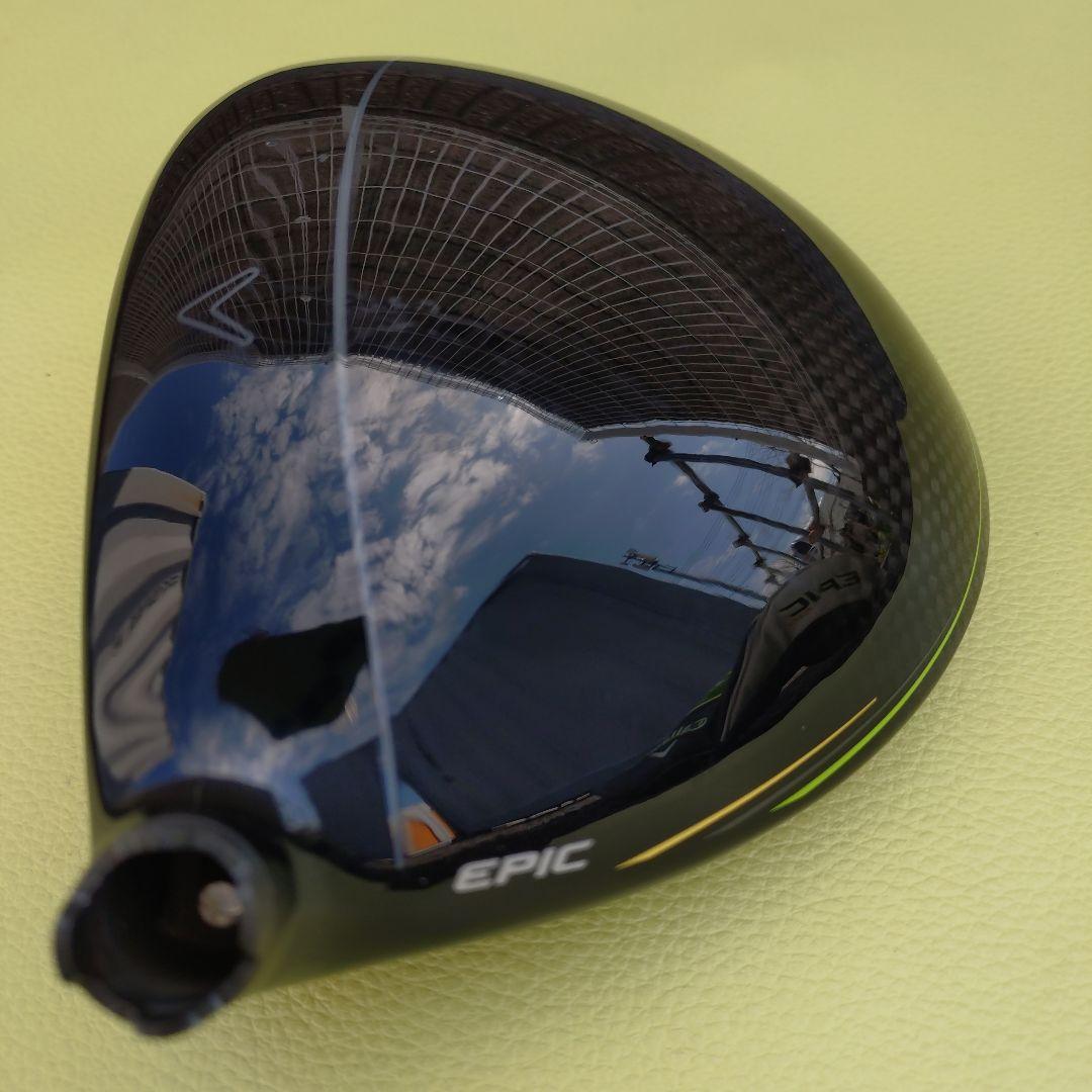 ヘッドのみ　キャロウェイドライバー　エピックフラッシュ　サブゼロ　9度