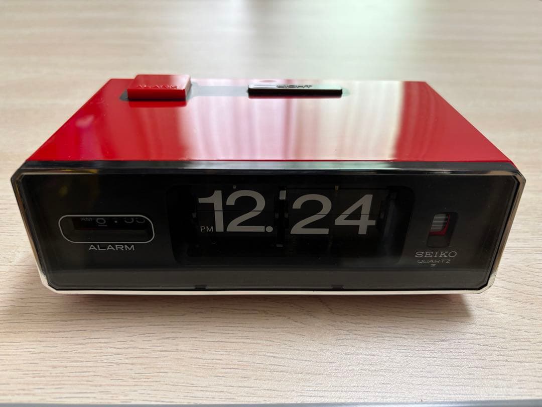 【5/29限定値下げ】パタパタ時計 美品 レトロ時計 中古 セイコー SEIKO