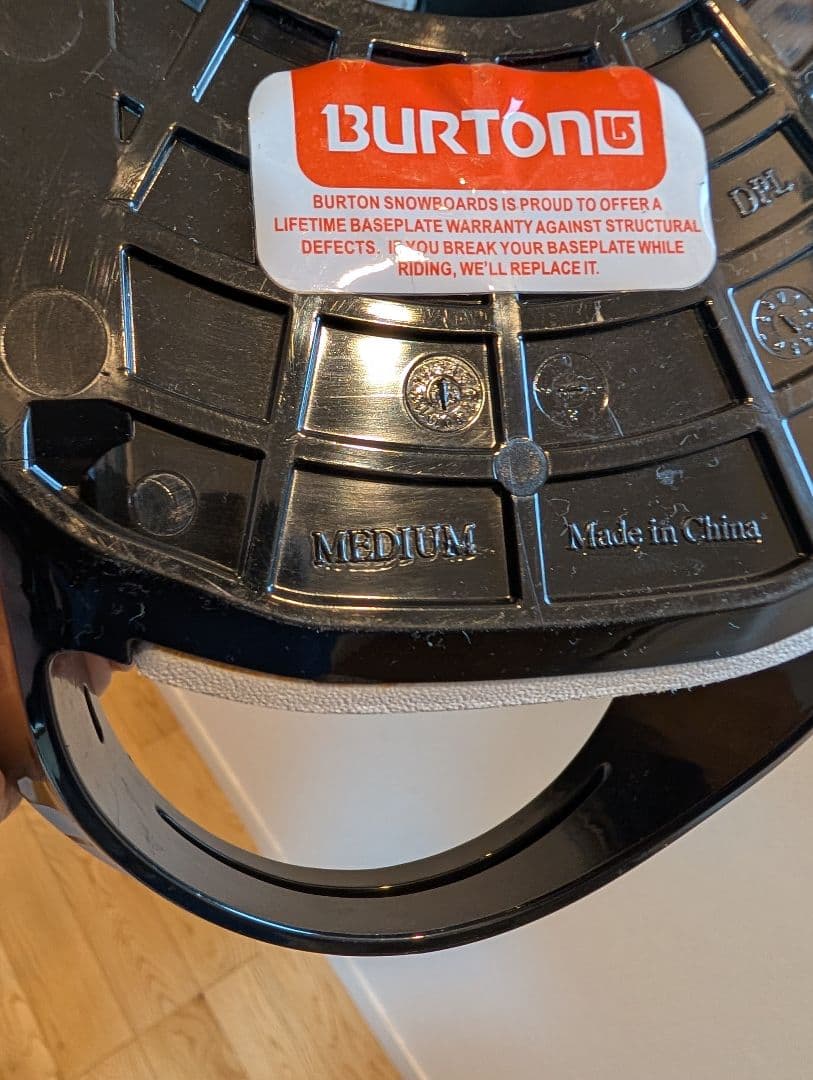 Burton Custom ビンディング ブラック/ホワイト