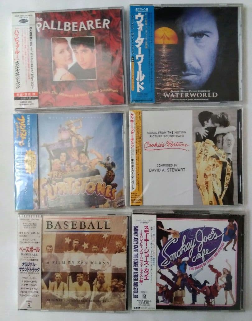 (全美品)洋画サントラ９５枚未開封多数　レア多数　中古極上美品