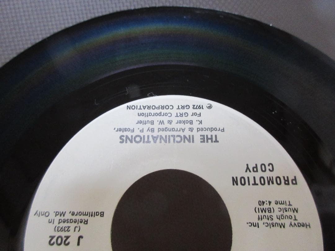 ★THE INCLINATIONS / THE HARDER WE TRY★