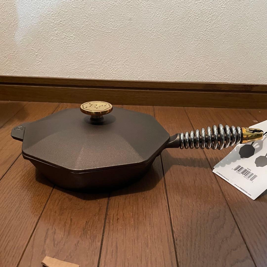 FINEX フィネックス キャストアイアン スキレット蓋付き　８インチ