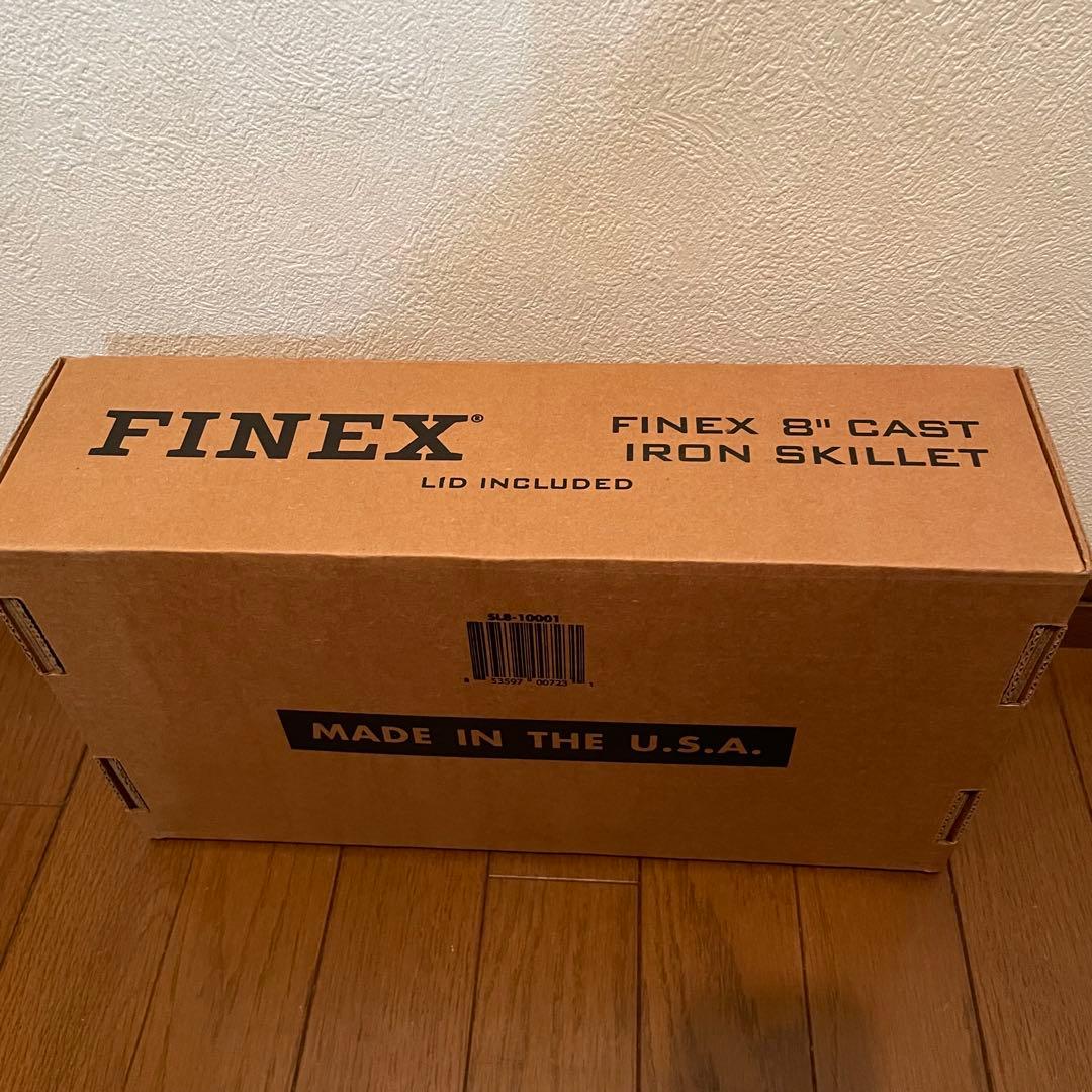 FINEX フィネックス キャストアイアン スキレット蓋付き　８インチ