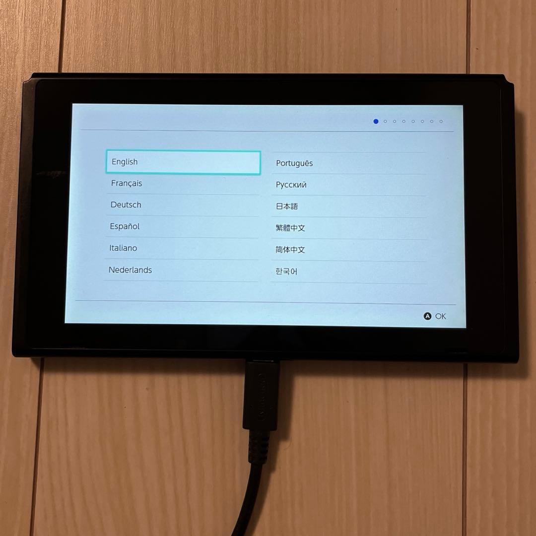 【ジャンク扱い】Nintendo Switch 本体 付属品欠品なし ジョイコン