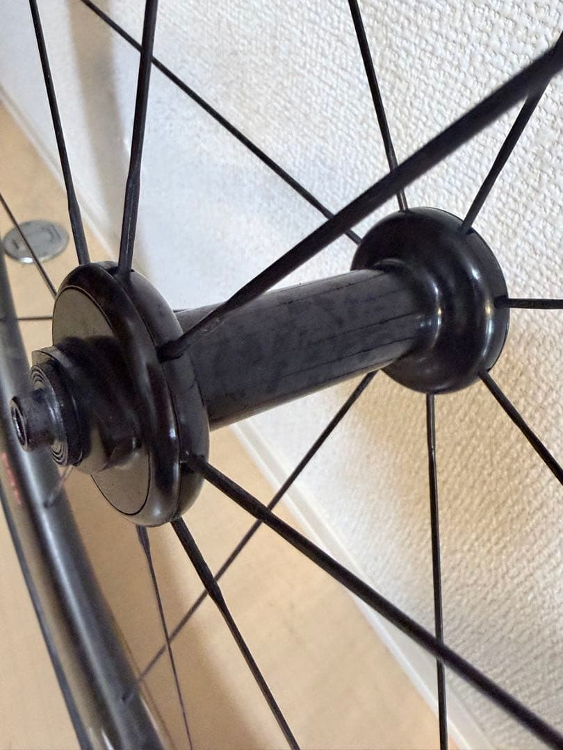 【訳あり】ZIPP 404 チューブラー カーボンホイール シマノ11速 おまけ