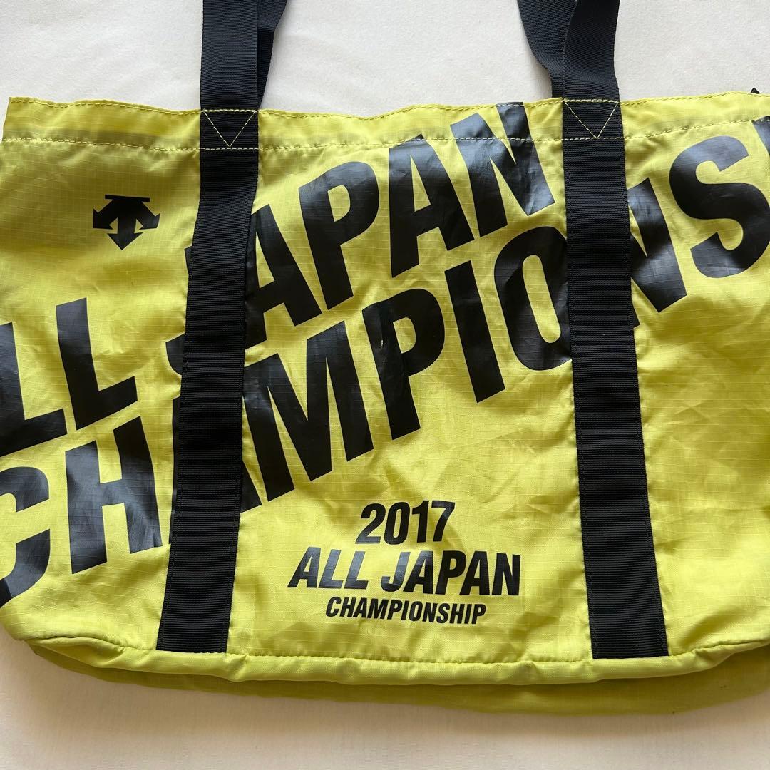 春高バレー　トートバッグ　黄色