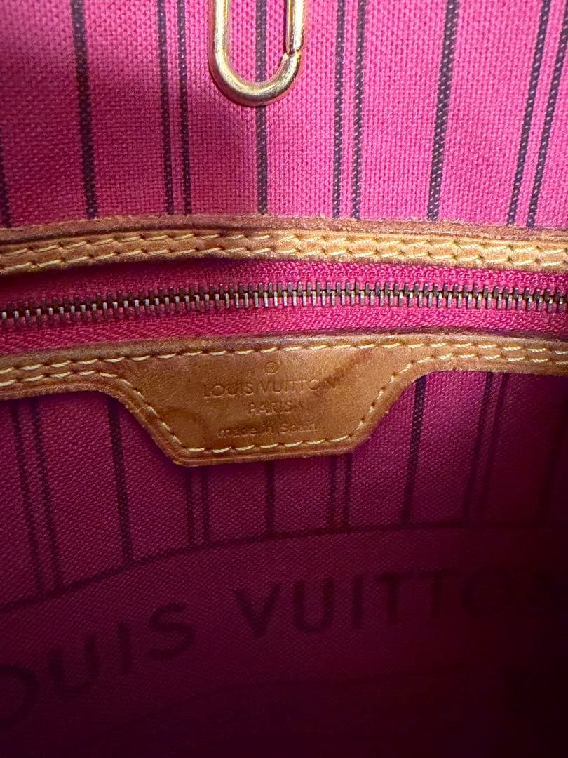 正規保証　ルイヴィトン　トートバッグ　MM ピンク　新品袋付き　ポーチ無し