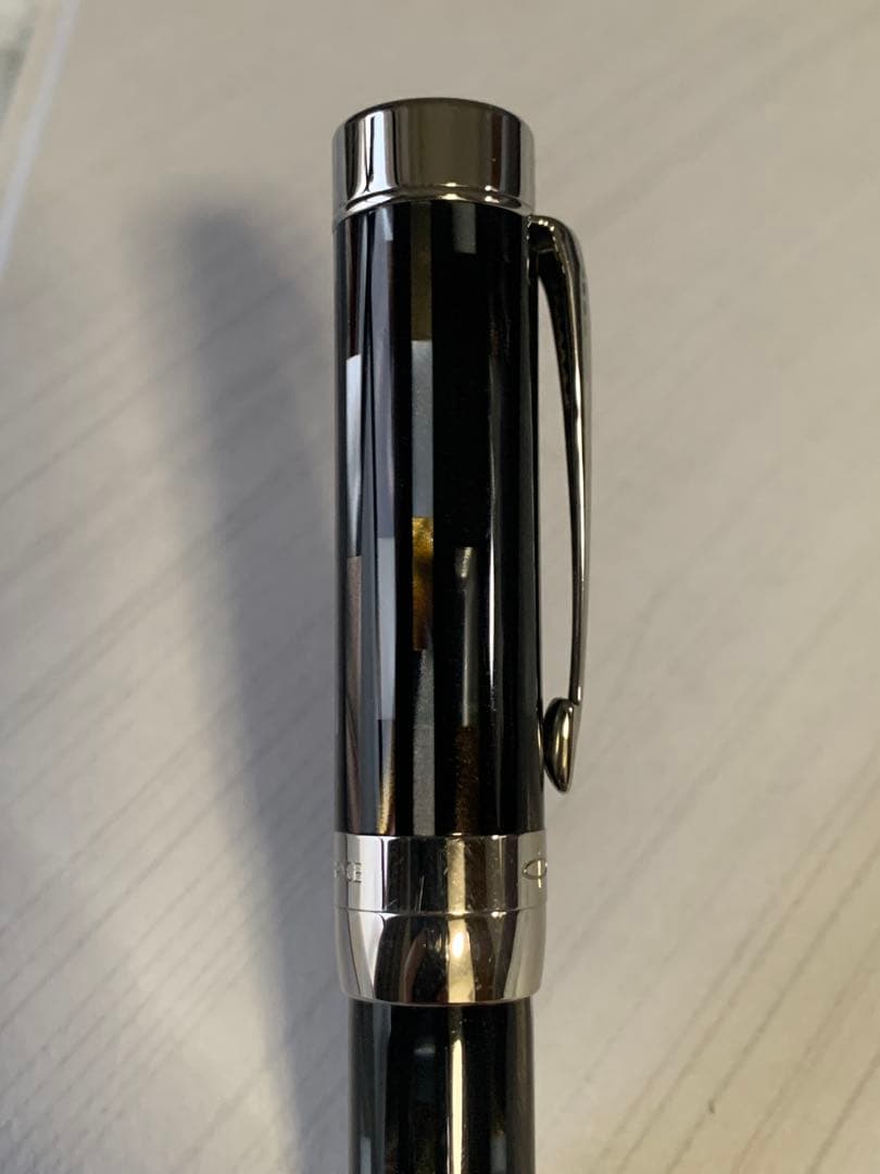 パーカー 900本限定 Duofold センテニアル ブラウン 万年筆 K18