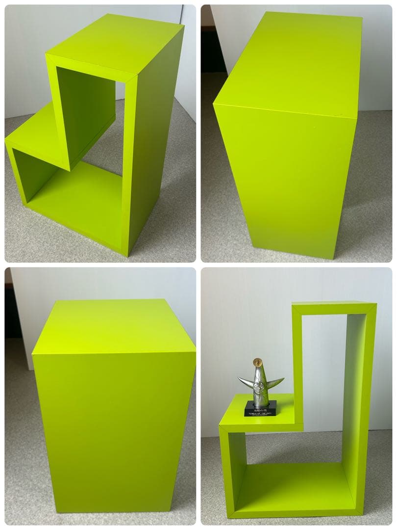 北欧モダン　木製オープンラック 4点 飾り棚 階段棚　ミッドセンチュリー　レトロ