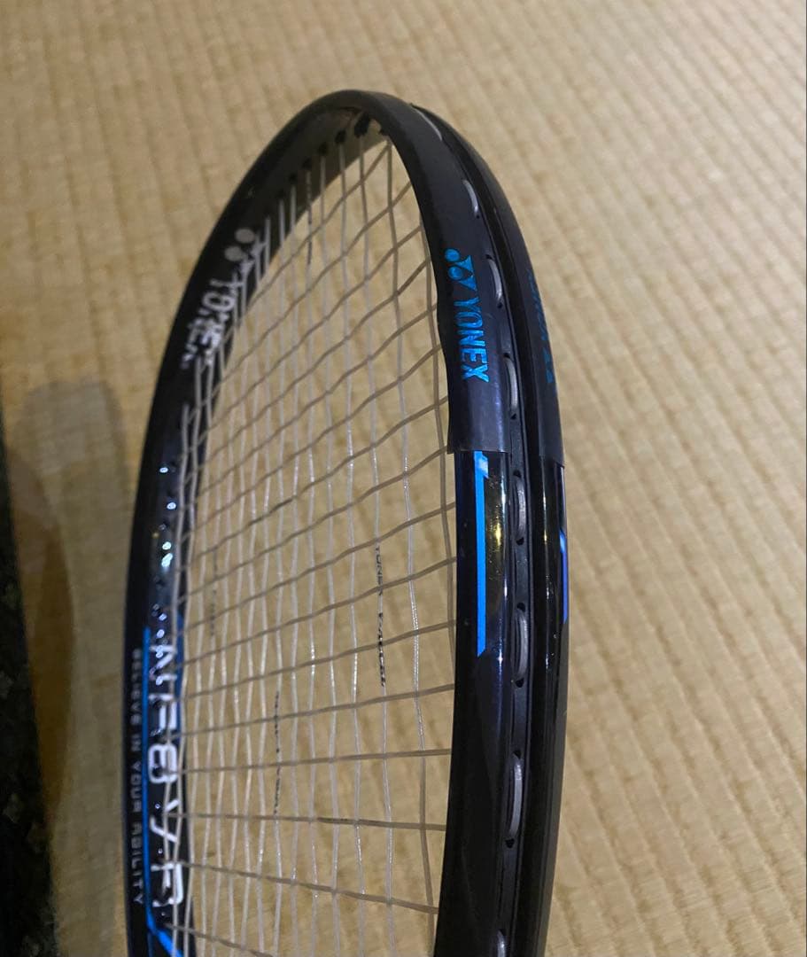 【ナノフォース8Vレブ】ヨネックス　ソフトテニスラケット　サイン入りケース付き