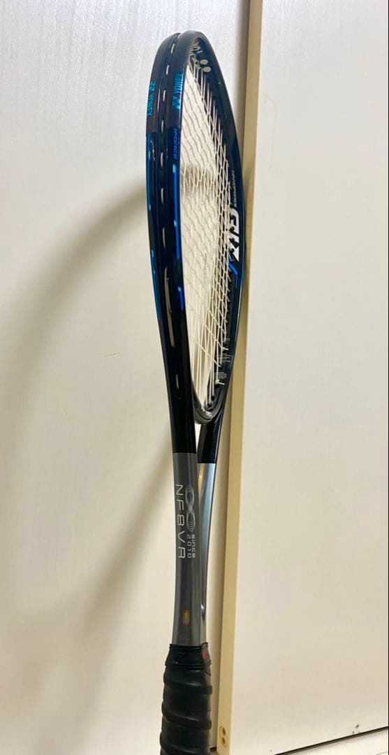 【ナノフォース8Vレブ】ヨネックス　ソフトテニスラケット　サイン入りケース付き