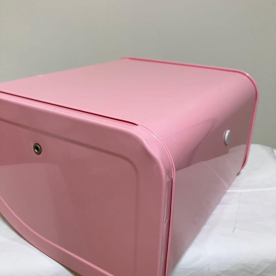 【貴重・レア】かわいいストロベリー柄♡いちご柄♡ブレッドケース♡ホーロー♡