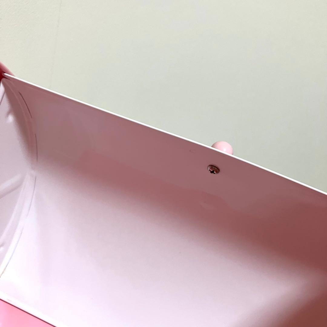 【貴重・レア】かわいいストロベリー柄♡いちご柄♡ブレッドケース♡ホーロー♡