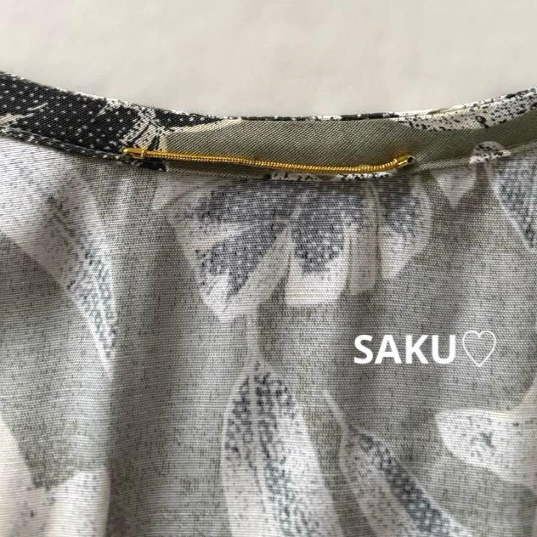 みほ様❣️37400円 L'Appartement フラワープリントラップドレス