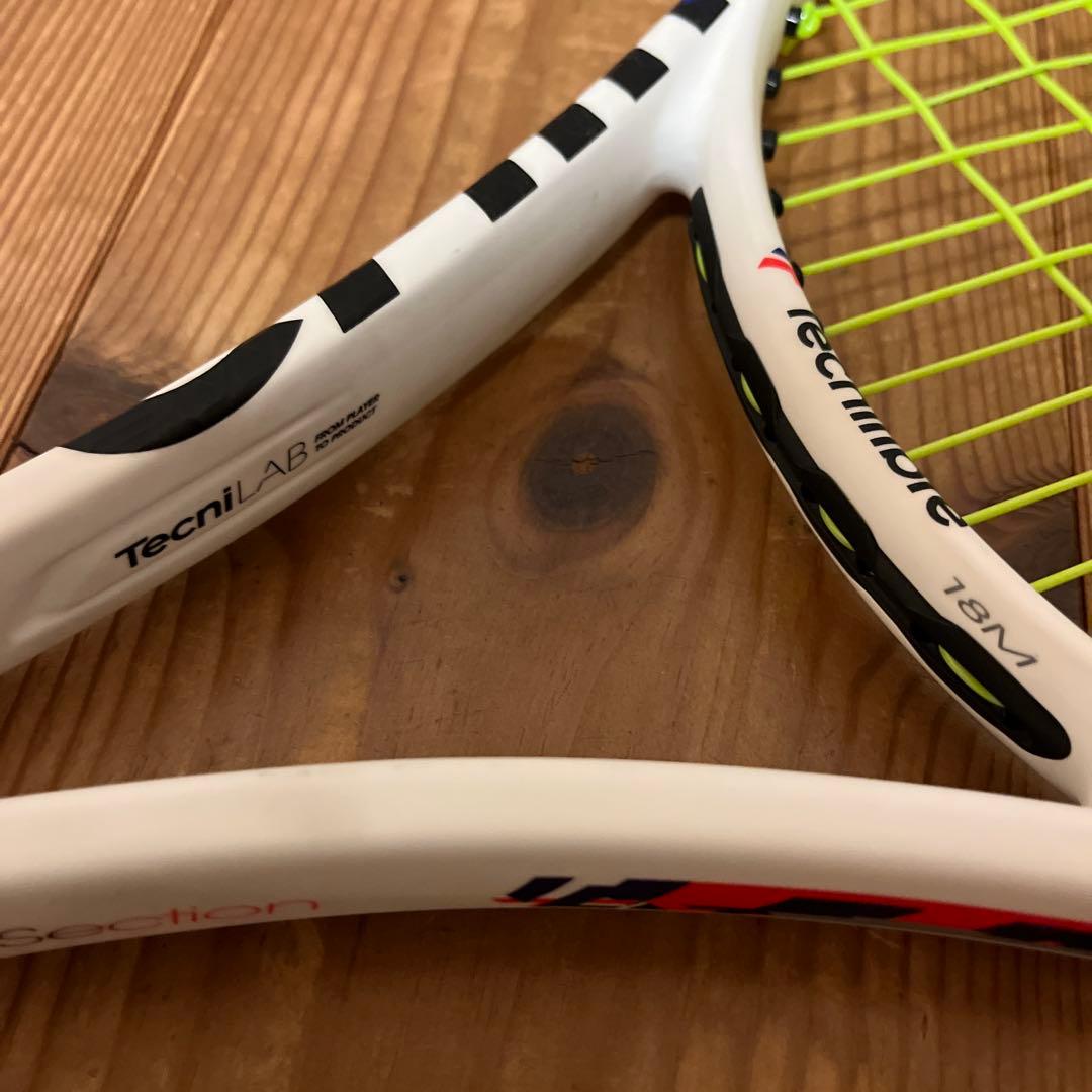 美品 Tecnifibre TF40 315 18×20 G3 ストリング張替済