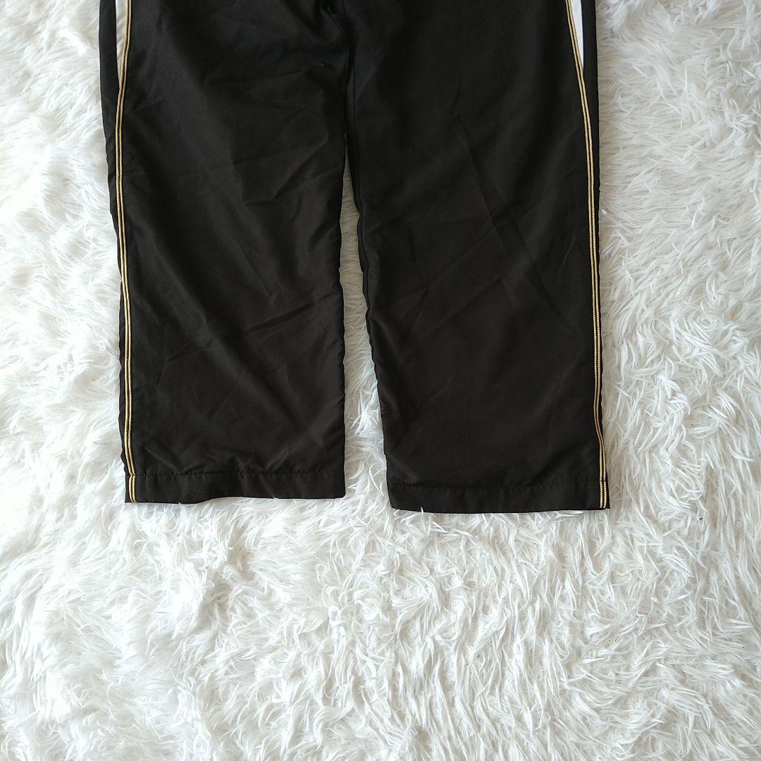 asicsアシックス　ウィンドブレーカー セットアップジャージMスタンドカラー黒