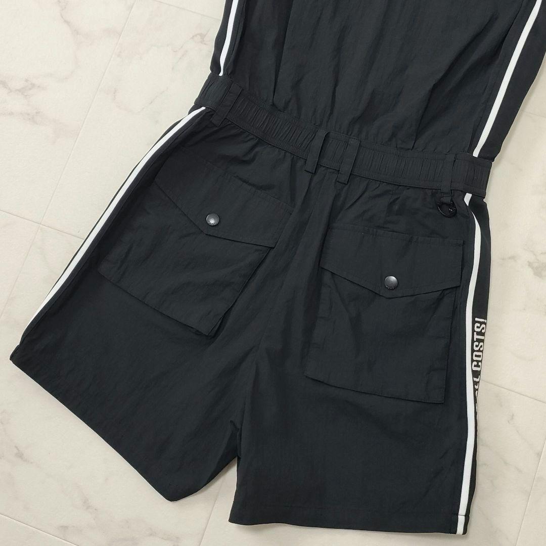 WAAC　ゴルフ　ワンピース　ジャンプスーツ　ストレッチ　ジップ　ブラック　1