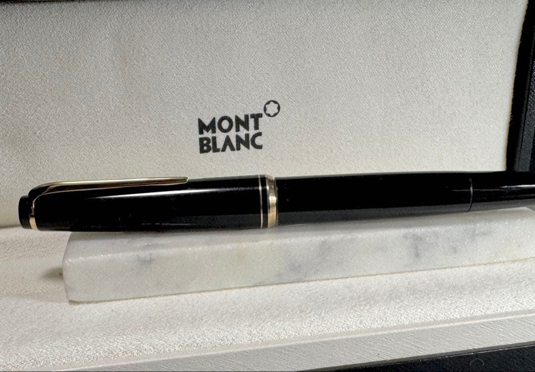 【極美品】モンブラン NO22万年筆 1960s ブラック F細字