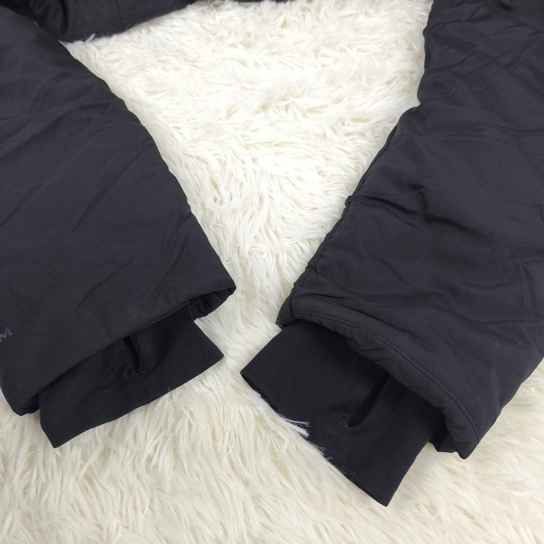 ✨美品✨ アンダーアーマー ベンチコート フード ロゴ刺繍 黒 XL