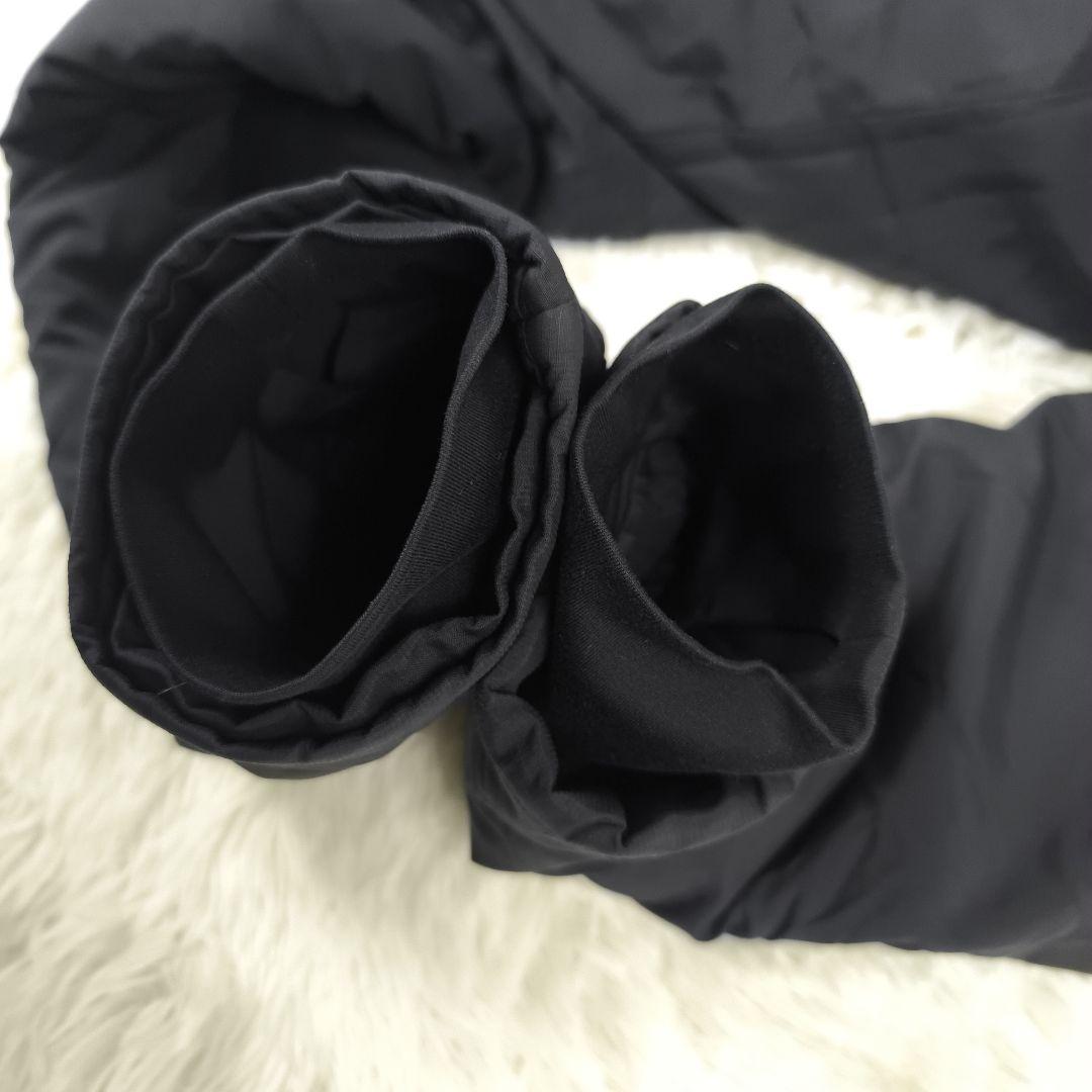 ✨美品✨ アンダーアーマー ベンチコート フード ロゴ刺繍 黒 XL