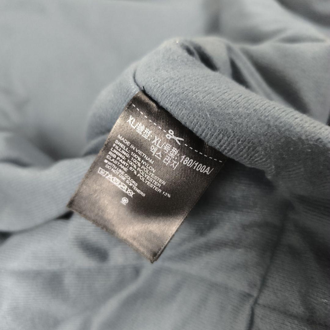 ✨美品✨ アンダーアーマー ベンチコート フード ロゴ刺繍 黒 XL