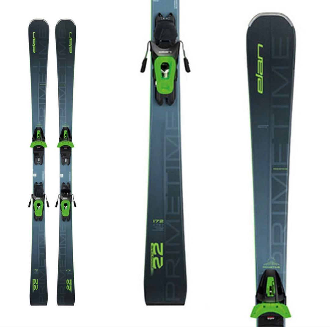 【新品未使用】elan スキー板 PRIMETIME 158cm