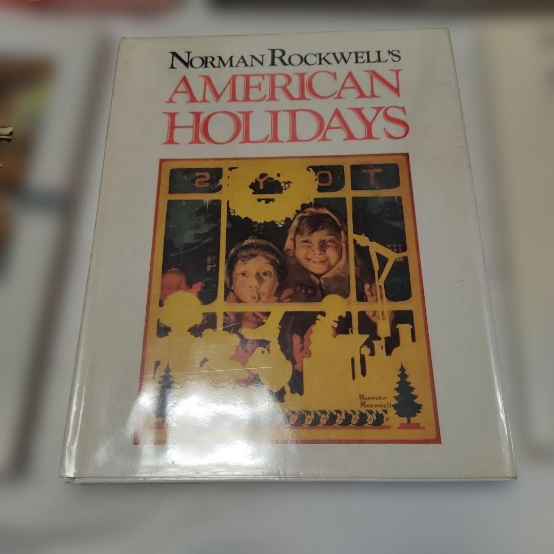 ノーマンロックウェル。アメリカ。洋書や日本語書など。9冊。古本。