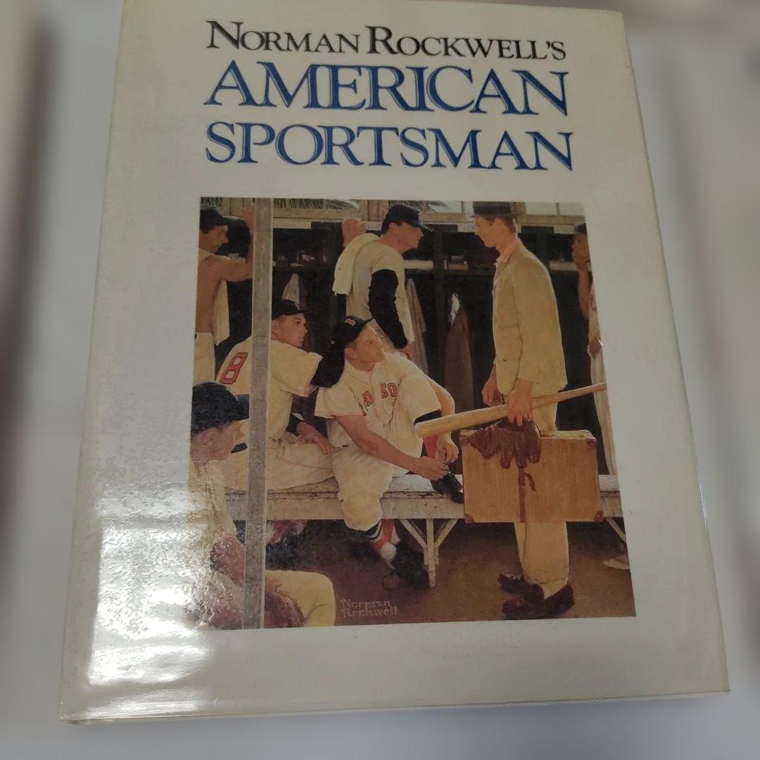 ノーマンロックウェル。アメリカ。洋書や日本語書など。9冊。古本。