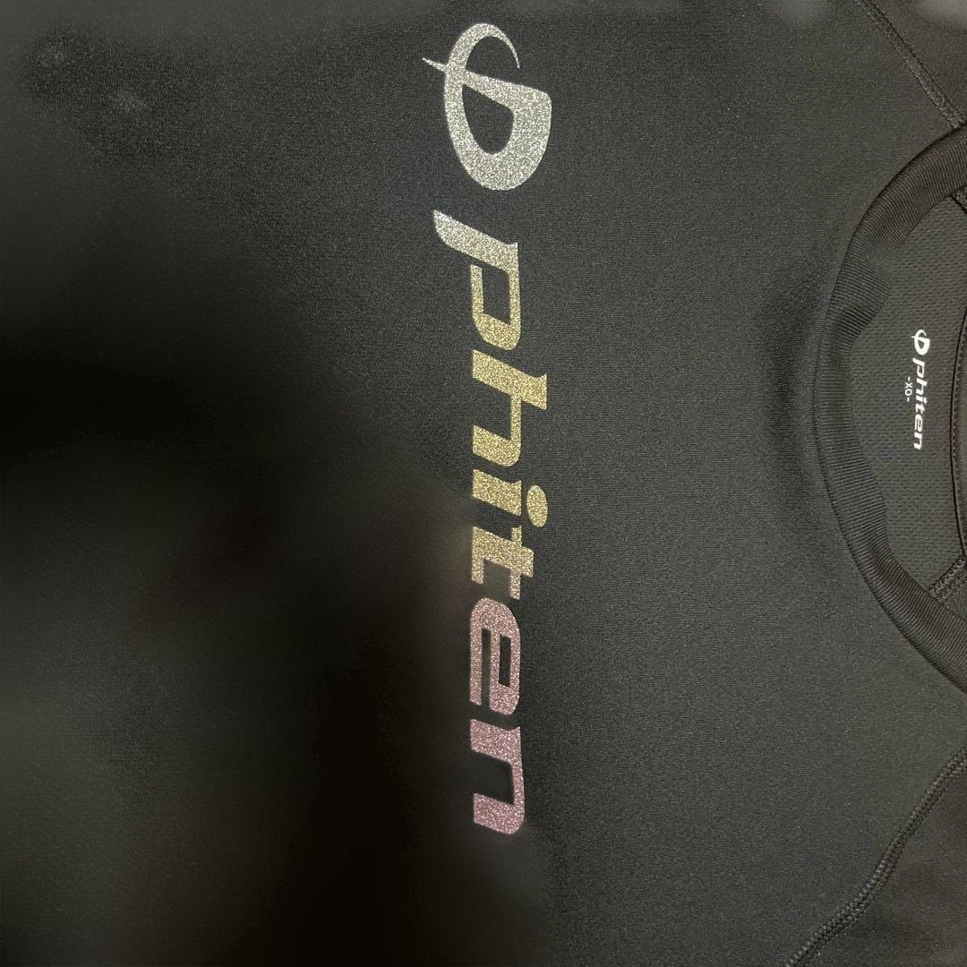 phiten 黒シャツ XO 3枚セット