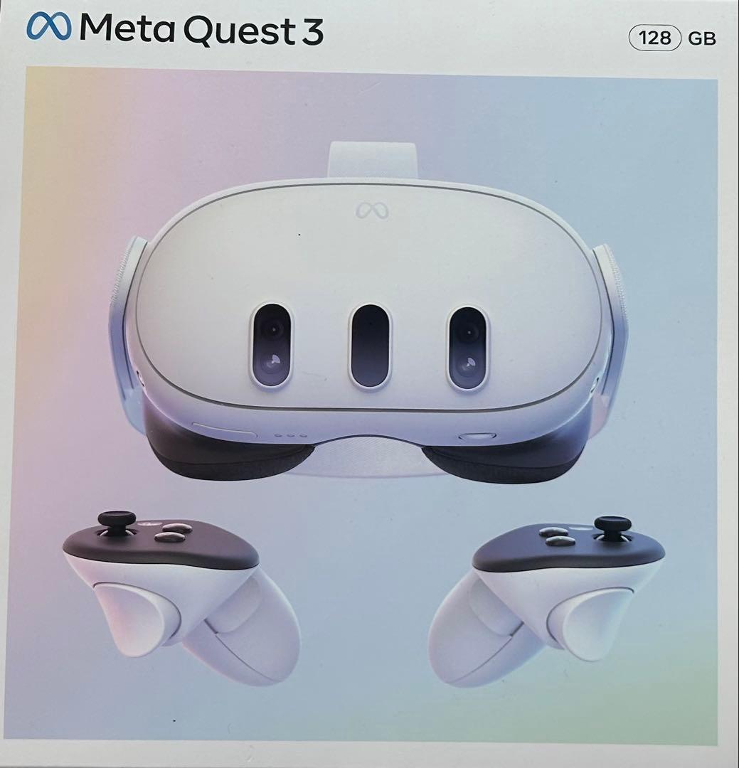  Quest 3 128GB VRヘッドセット (外装全てあり