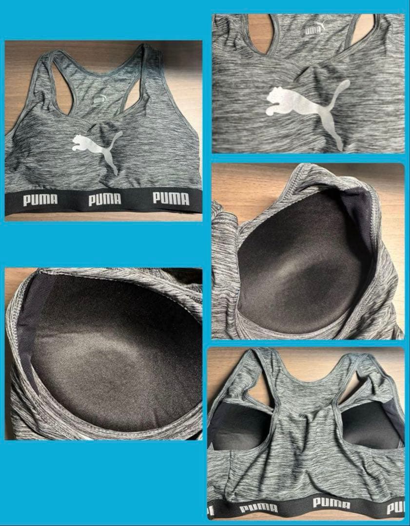 ✨Puma✨ヨガ スポーツ インナー Lサイズ✨5点セット✨⚠️バラ売り不可⚠️