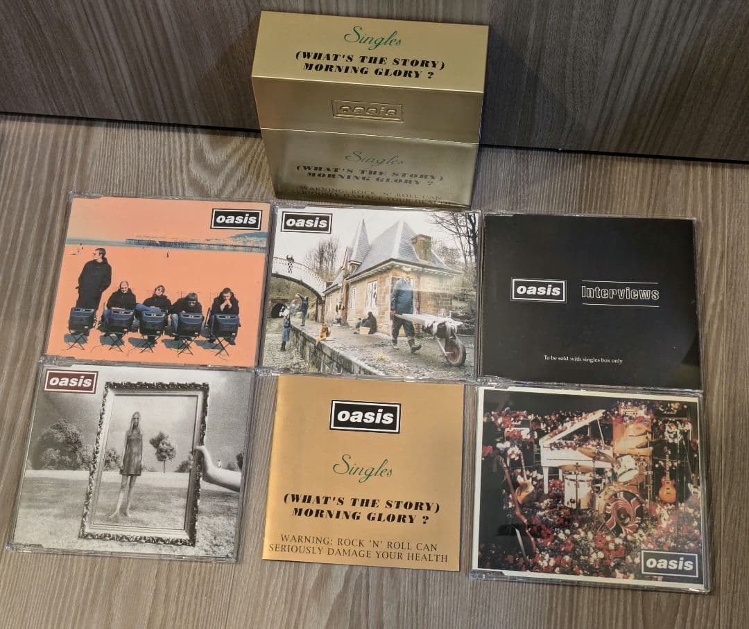 Oasis singles ゴールド & シルバー 2個セット