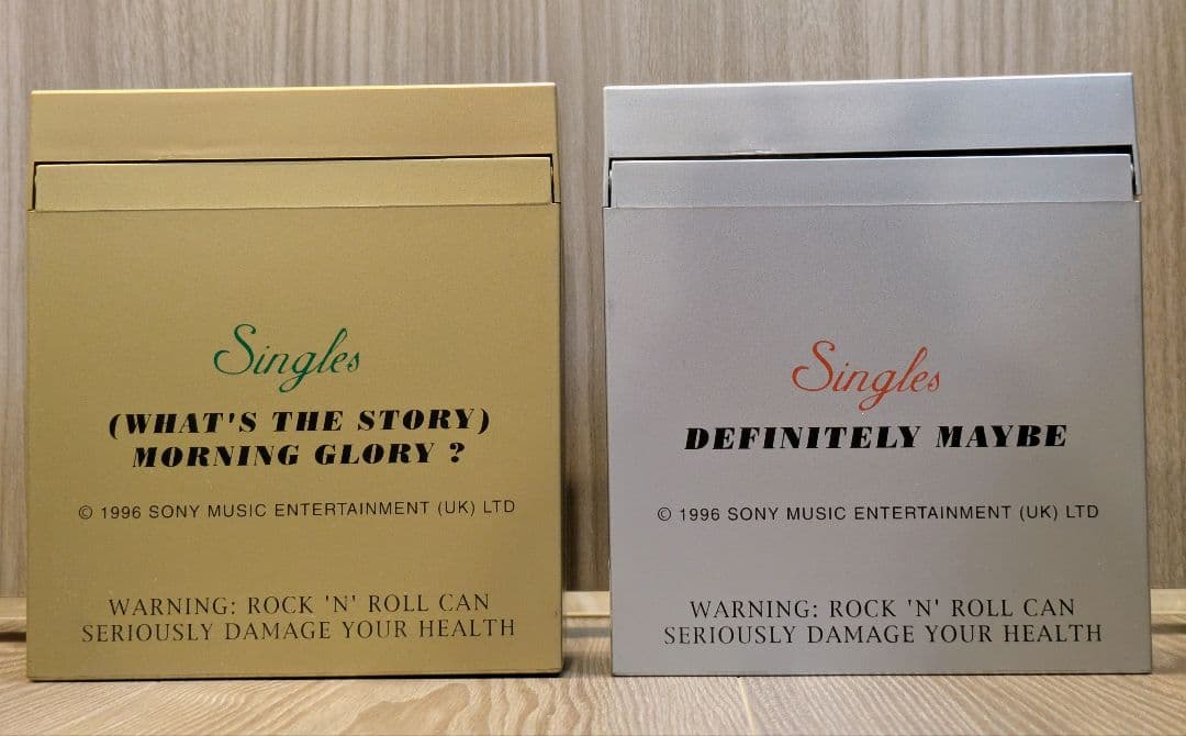 Oasis singles ゴールド & シルバー 2個セット