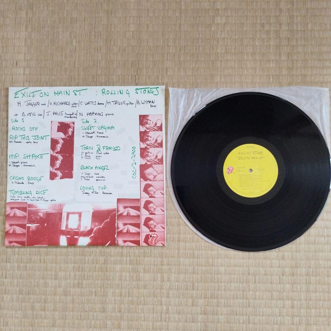 洋楽 The Rolling Stones Exile on Main St. LP