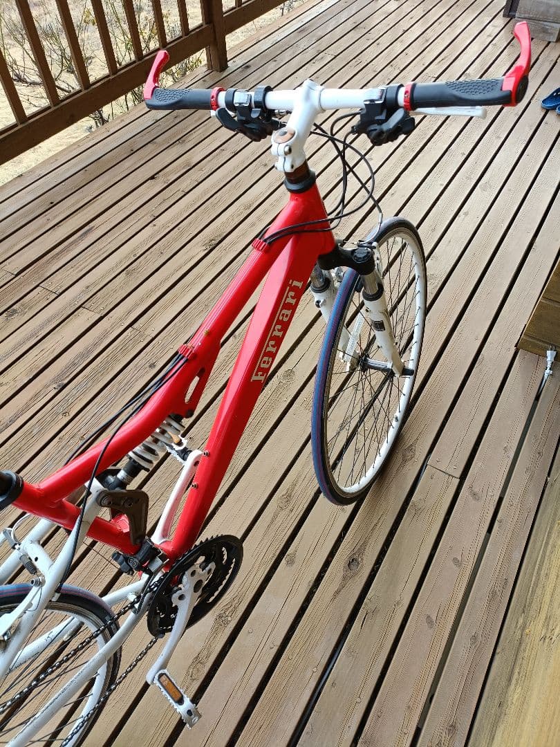 Ferrari フェラーリクロスバイク 前後サスペンション