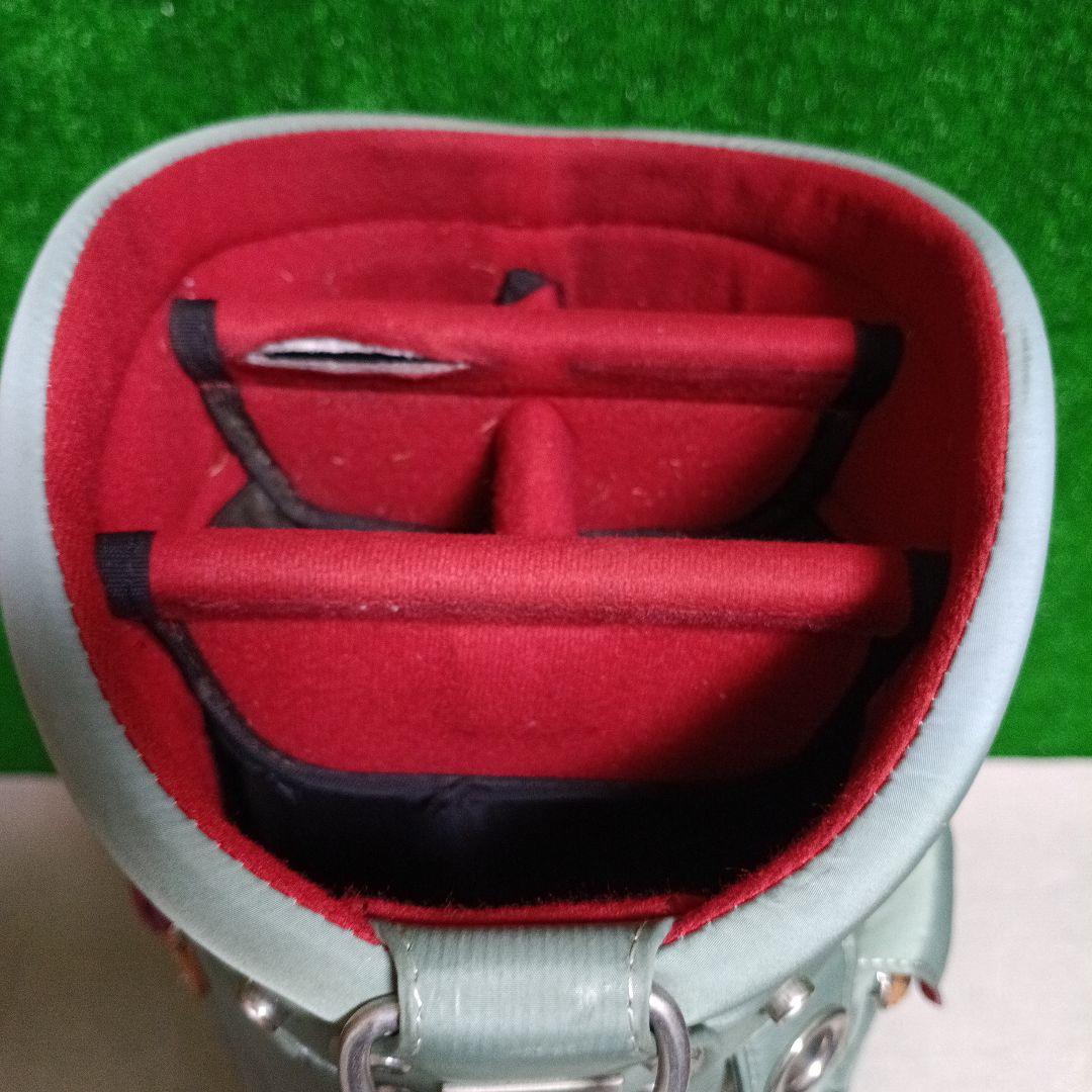 ONOFF オノフグリーン キャディバッグ 多機能ポケット付き