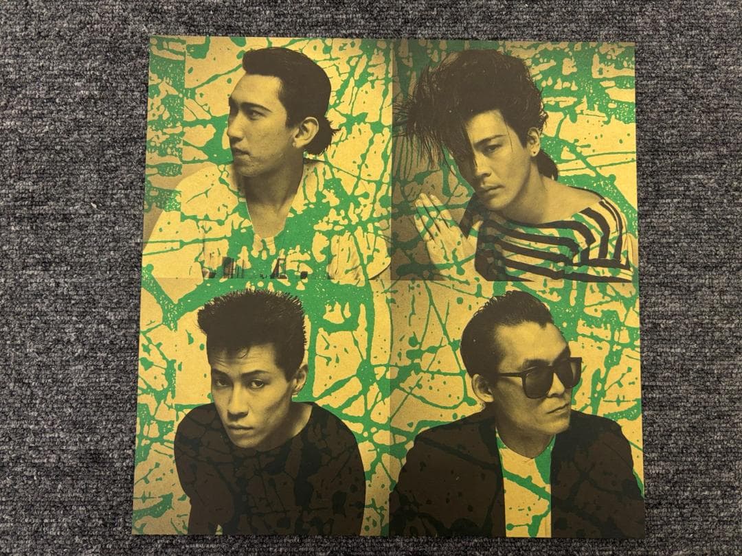 BOØWY GIGS JUST A HERO TOUR 1986 LP 初回盤