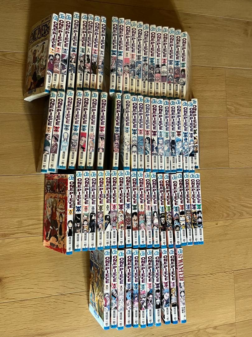 『 ワンピース 1~69+73巻』＋『WANTED! 尾田栄一郎短編集』
